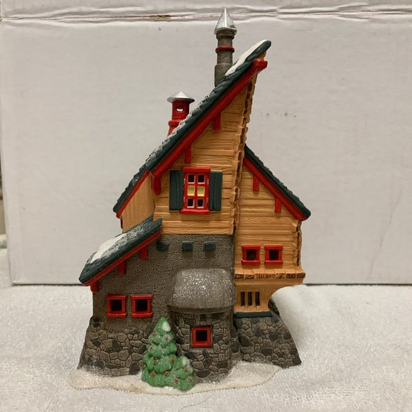 Dept 56 Elves Trade School, North Pole Christmas Village Lighted Building - 1995 - Picture 7 of 11